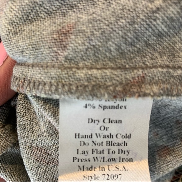 Uncle Frank Retro Print Asymmetrical Dress Size XS - Picture 12 of 12